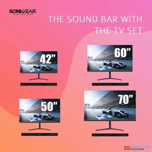 SONICGEAR SONICBAR BT3500 SOUNDBAR AND SUBWOOFER (1Y)